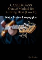 CAGED4BASS Octave Method for 4-String Bass
