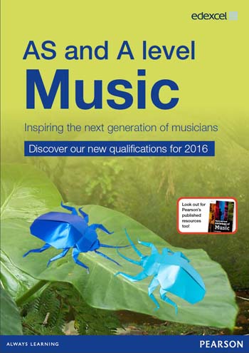Edexcel AS and A level Music overview cover