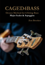 CAGED4BASS Octave Method for 4-String Bass